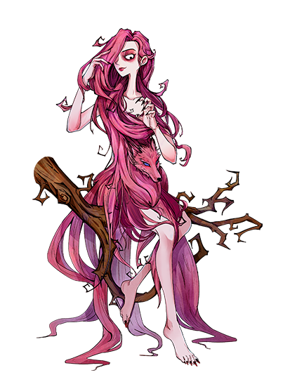 网易狼人杀卡牌展示：狼美人